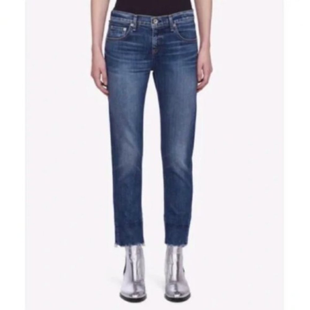 Rag and Bone Dre Capri Boyfriend Jeans‎